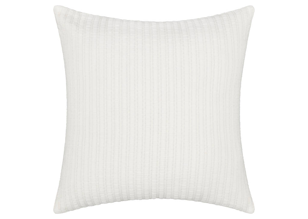 Monaco Cotton Sham 24x24 Ivory