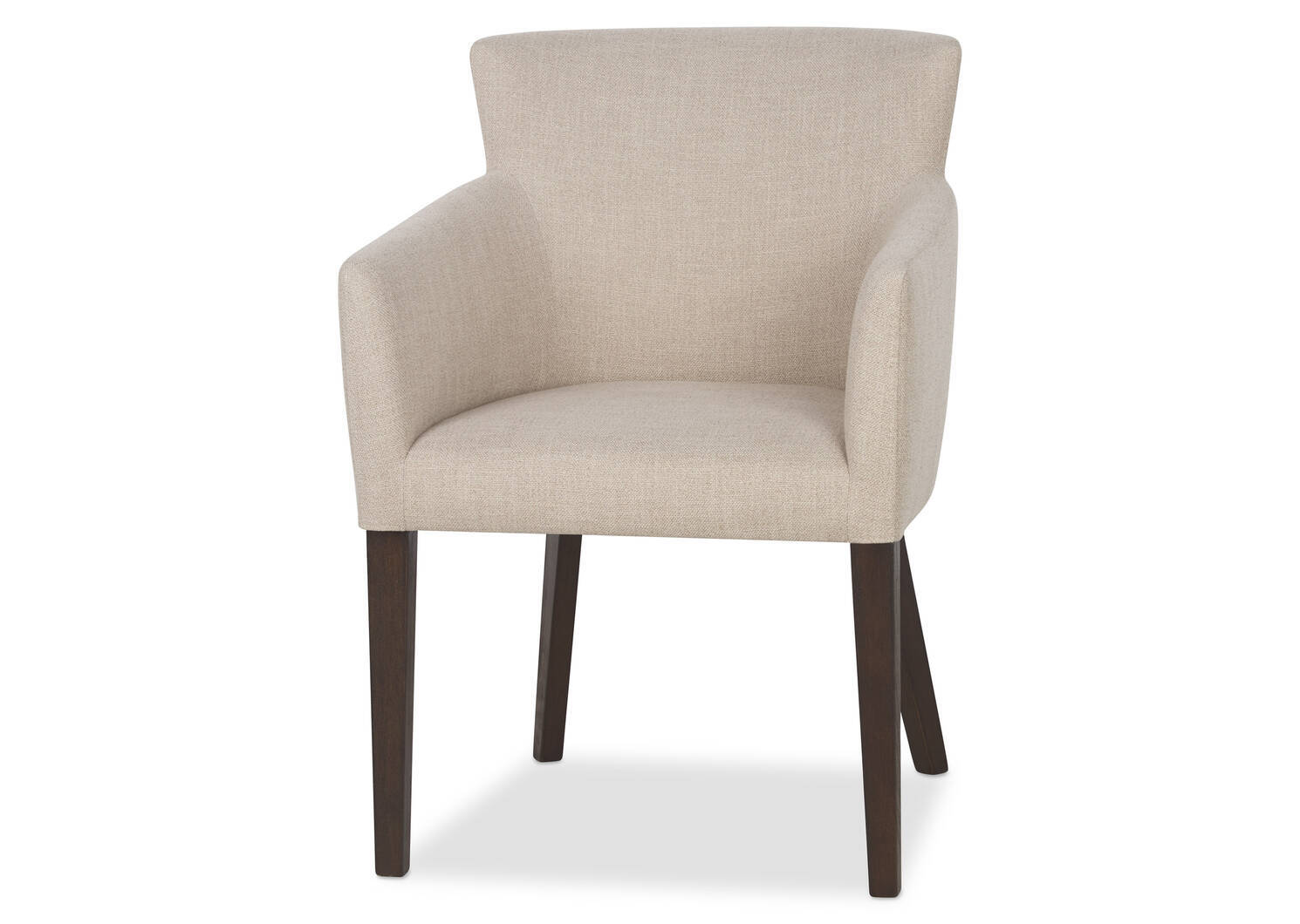 Jenaya Arm Dining Chair -Daylin Flax