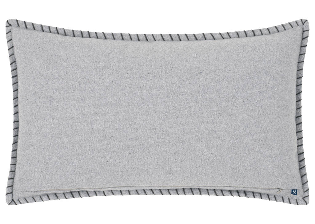 Joy Pillow 14x24 Light Grey