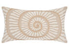 Sand Dollar Toss 12x22 White/Natural