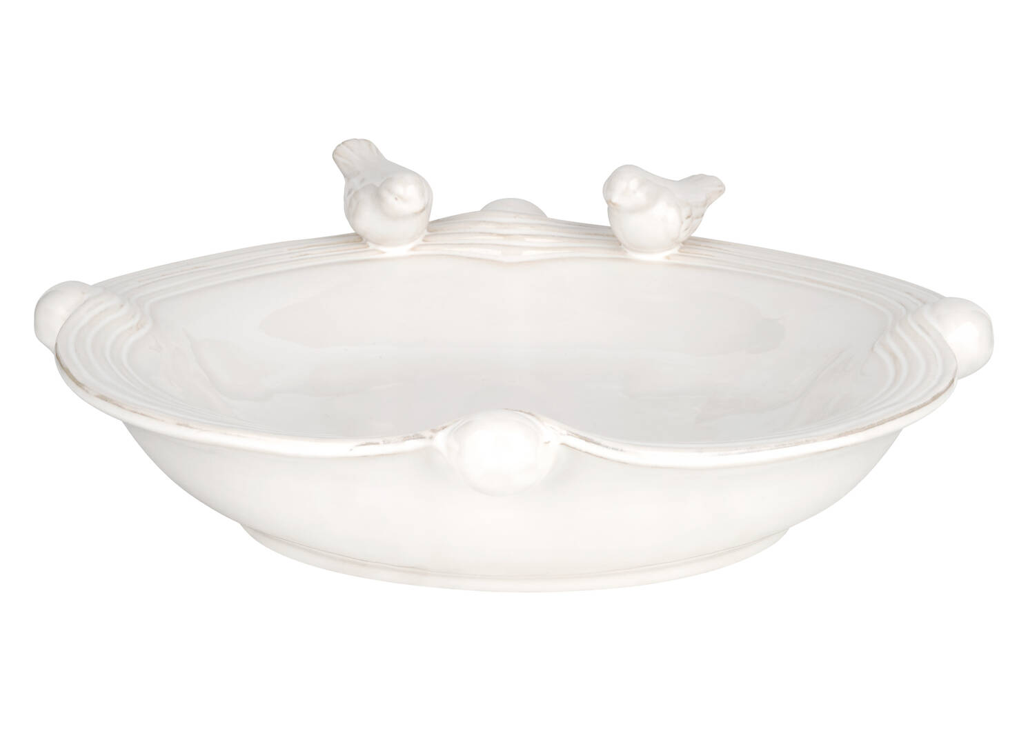 Oasis Bird Bath White