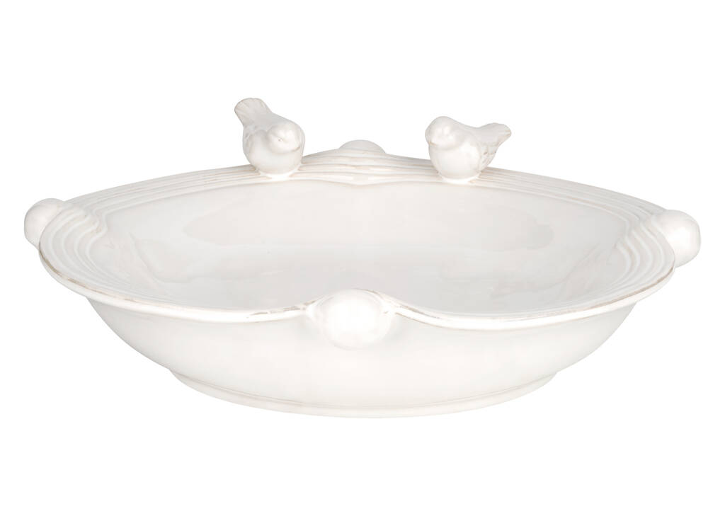 Oasis Bird Bath White