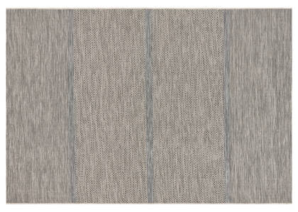 Cocos Rug 63x93 Black/Ivory