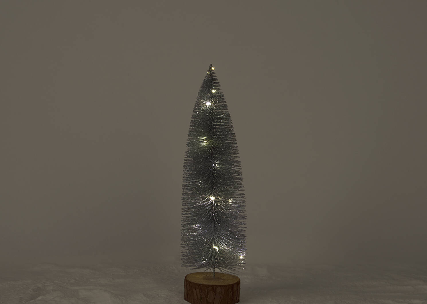 Twinkle Tree LED Medium Silver