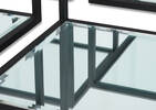 Brady Coffee Table Set -Black
