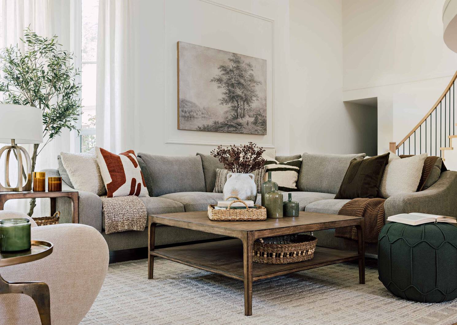 Karis Sectional -Maia Oat