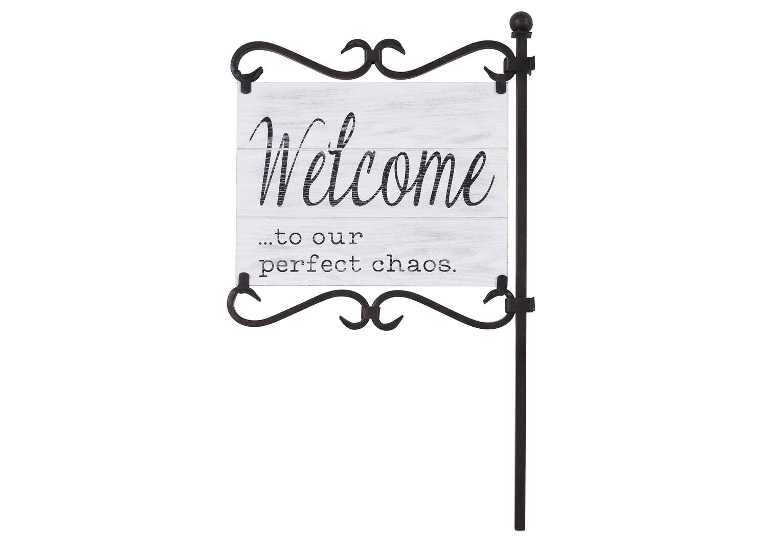 Perfect Chaos Wall Sign