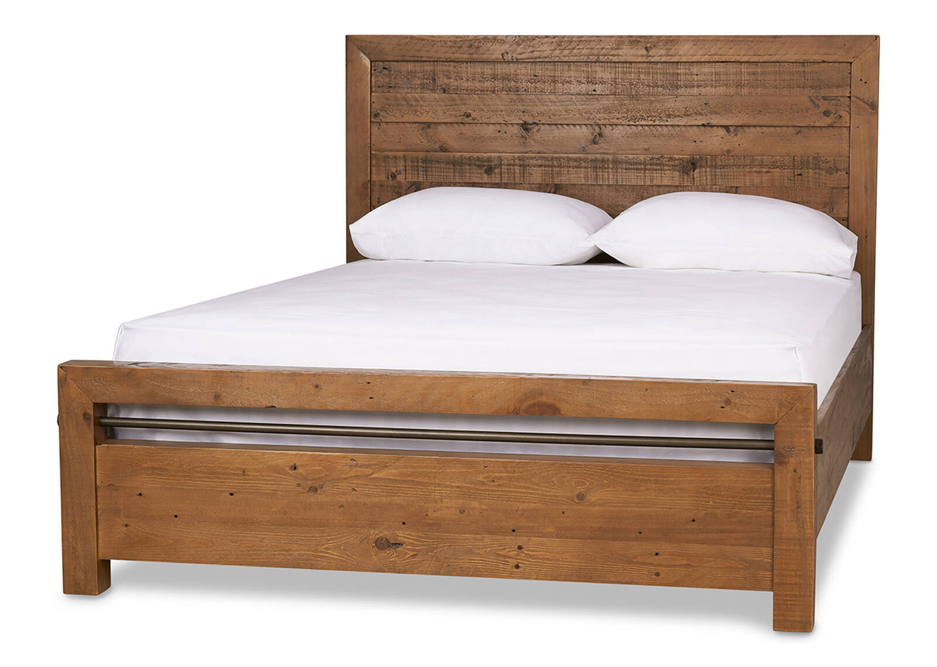 Stapleton Bed Whiskey Brown Queen