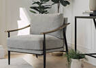 Rowe Armchair -Gabi Grey