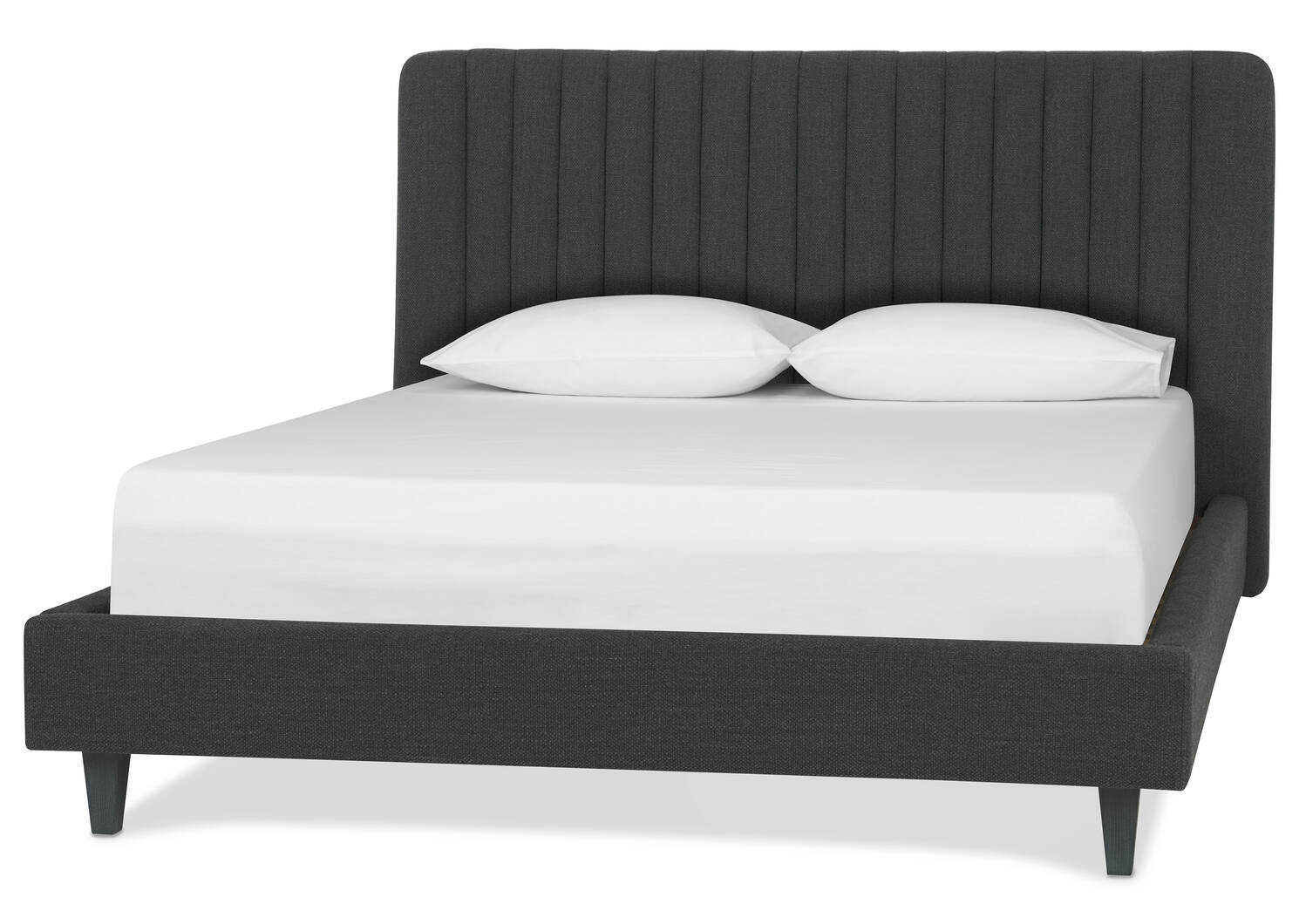 Abbott Bed -Easton Charcoal, KING