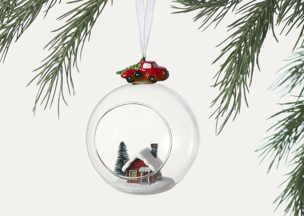 Festive Red Ornament Set