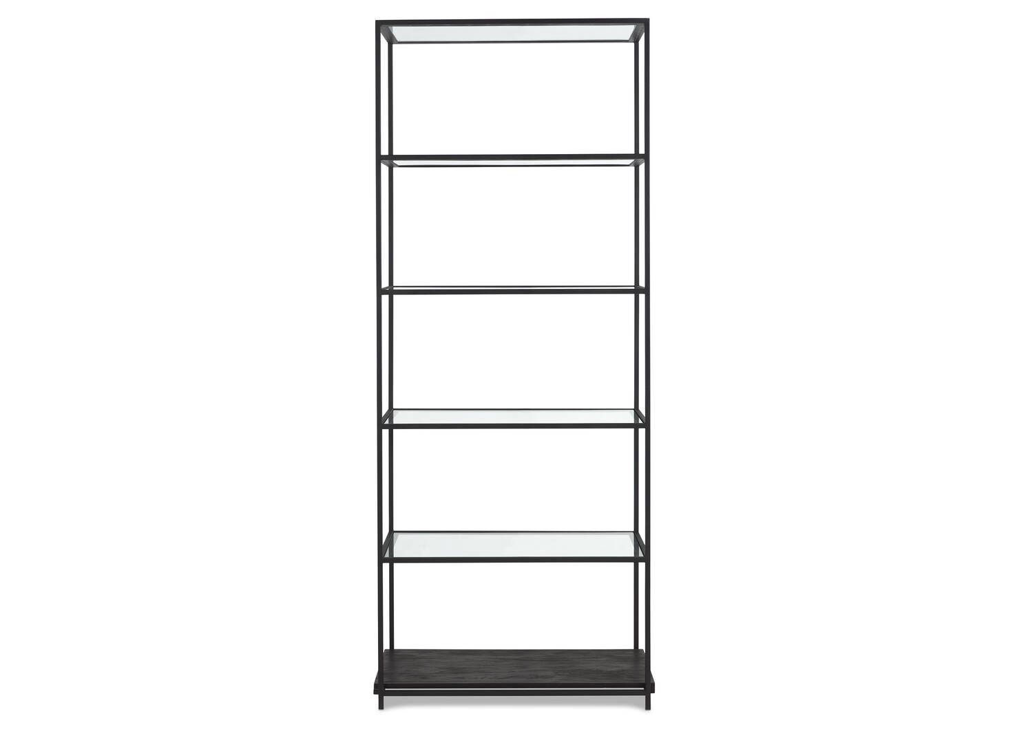 Axl Display Shelf -Black Oak