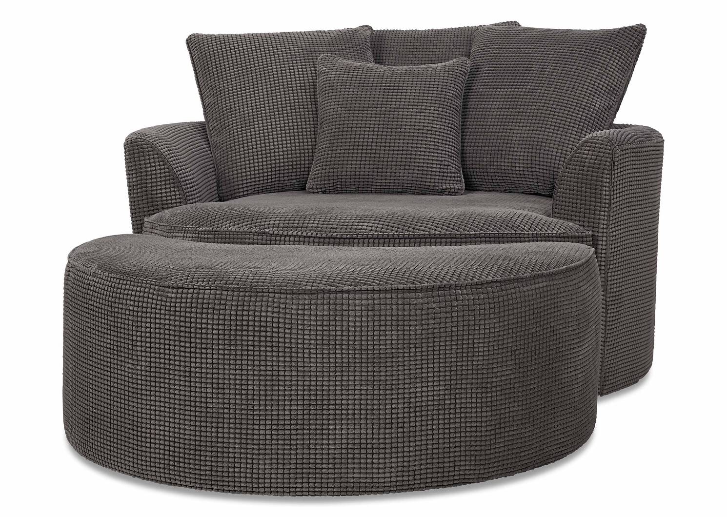 Nest Chair Bumps Charcoal