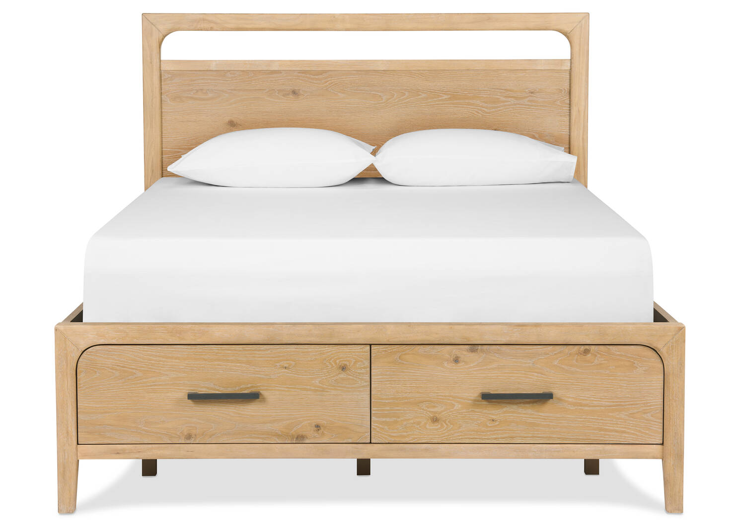 Marisol Storage Bed -Nevin Sand