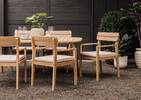 Cabrio Outdoor Dining Chair -Natural