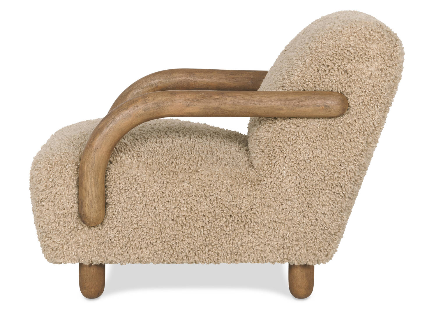 Fauteuil Gloria -Burke rôtie