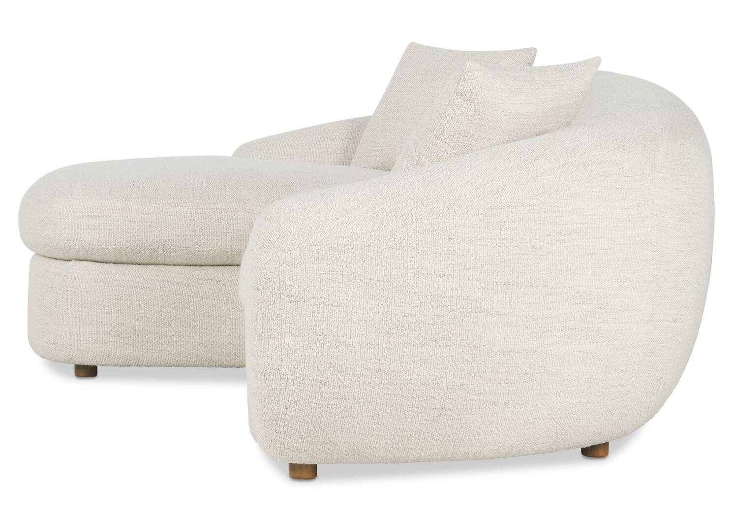 Ellison Sofa Chaise -Luly Ivory, LCF