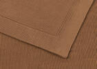Jeté en coton Ashby caramel