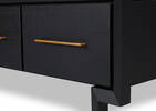 Edgehill Storage Bed -Anvil Black, KING