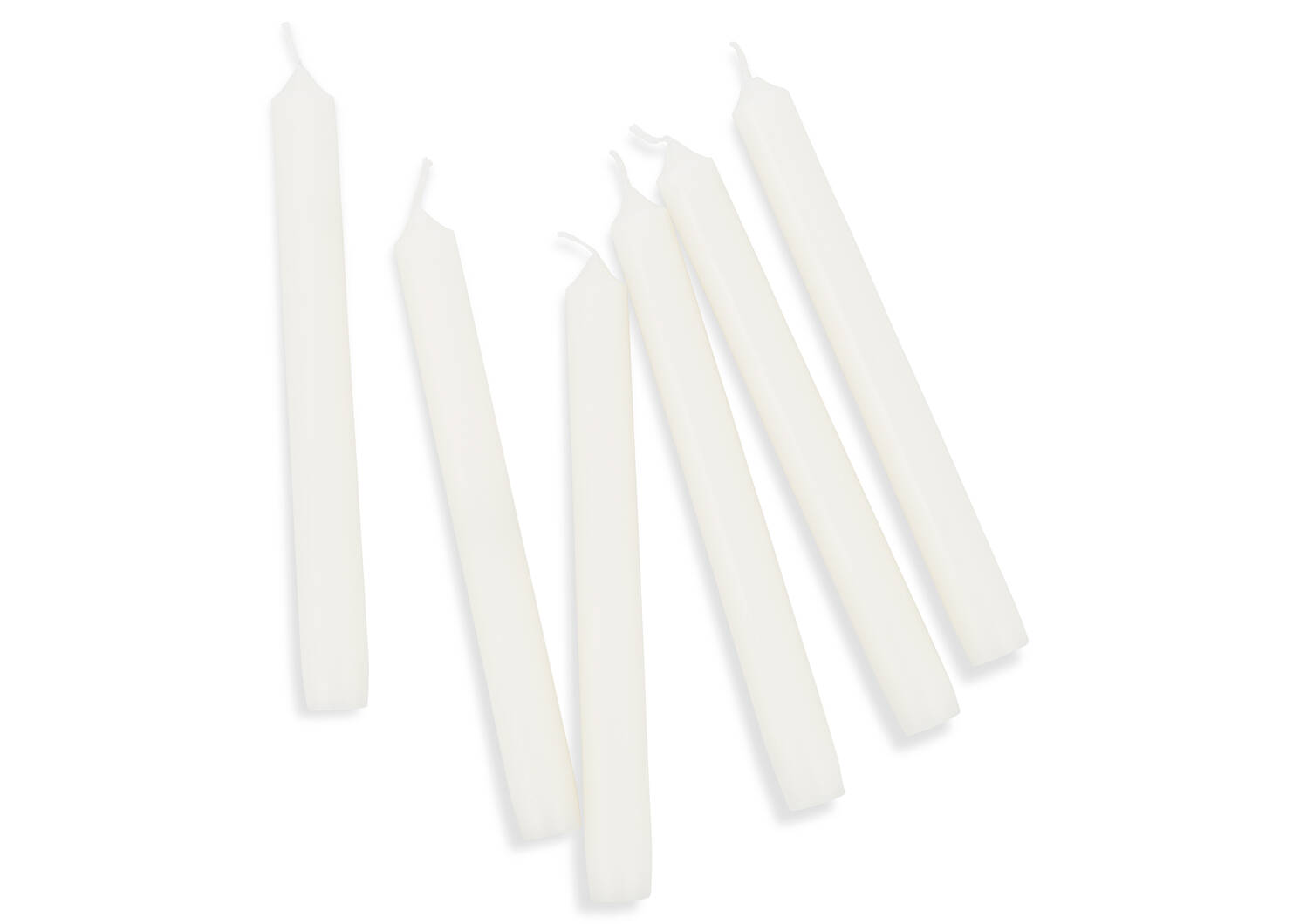 Cassa 6-Piece Taper Candles Set 8"