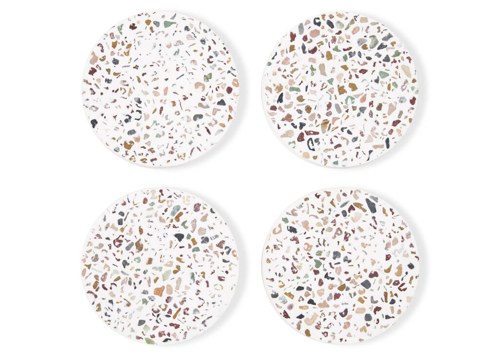 Pisa Terrazzo Coaster Set