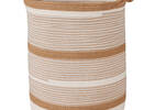 Ruiz Laundry Basket Natural/White
