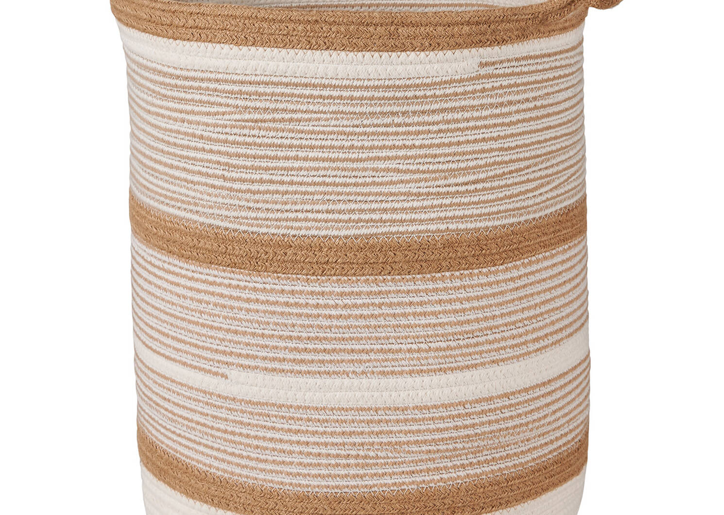 Ruiz Laundry Basket Natural/White
