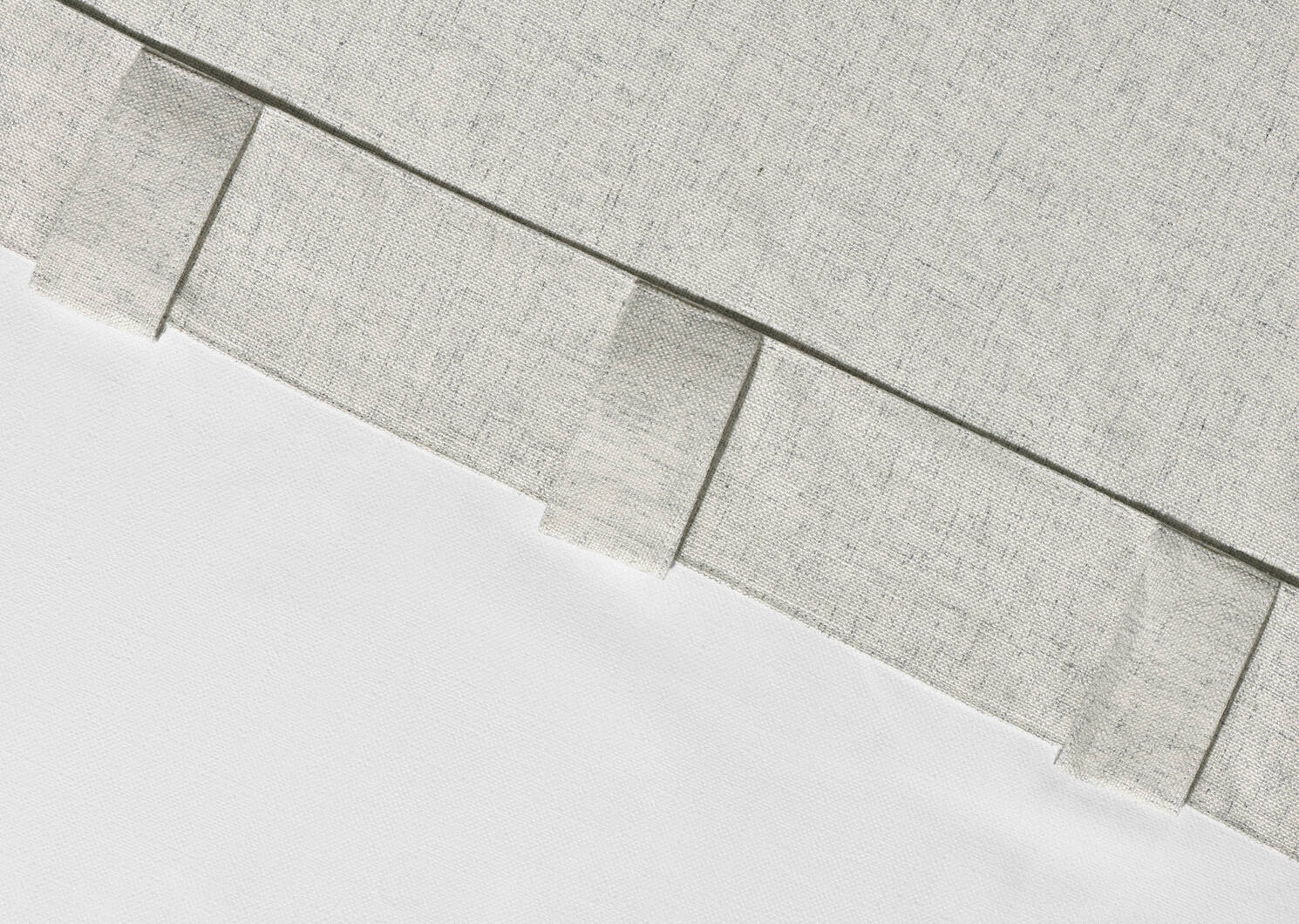 Rideau opaque Barden 96 gris pâle