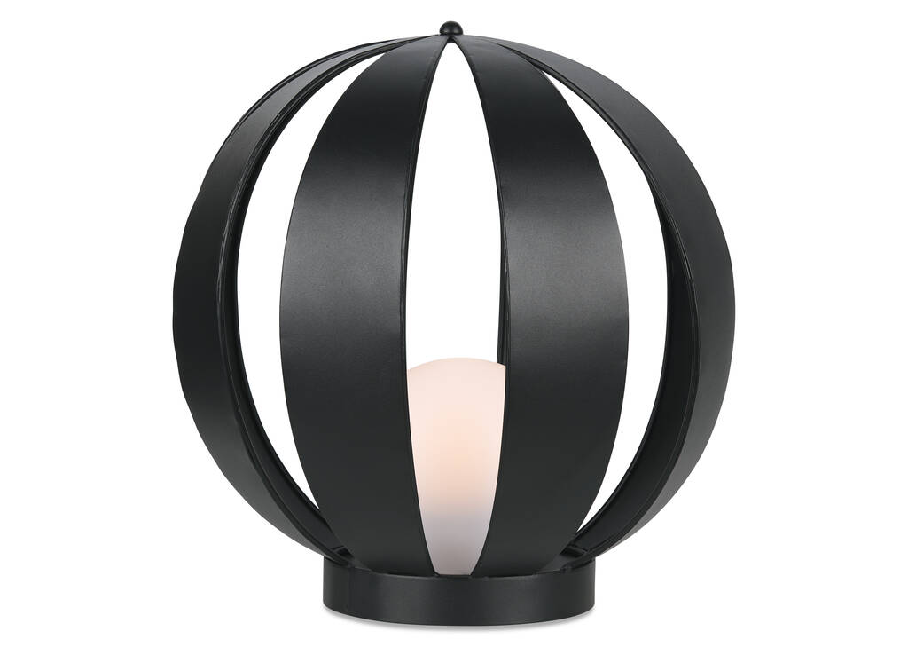 Lanterne &agrave; DEL Viggo noire