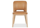 Chaise en cuir Welles -Olson chameau