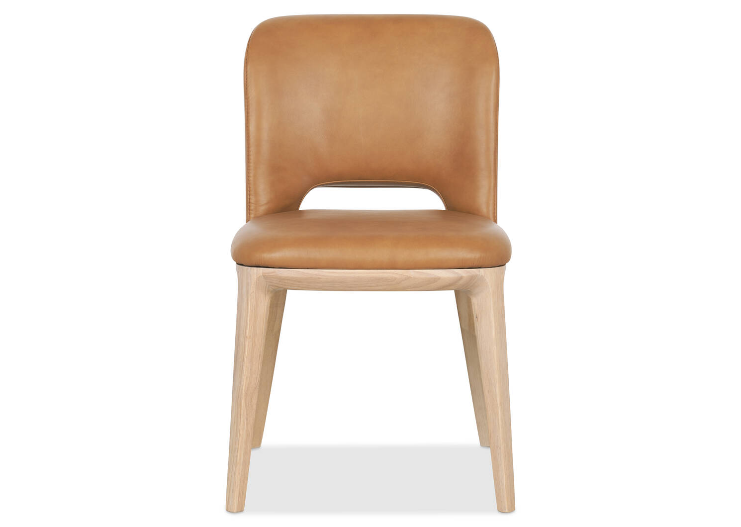 Chaise en cuir Welles -Olson chameau