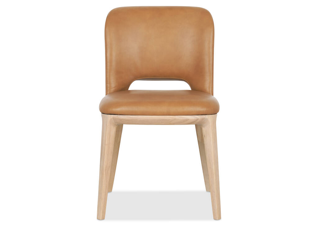 Chaise en cuir Welles -Olson chameau