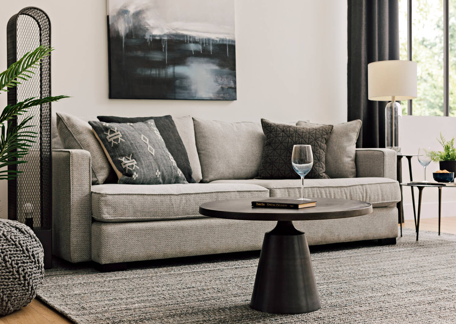 Table basse Gershwin 28 po -graphite