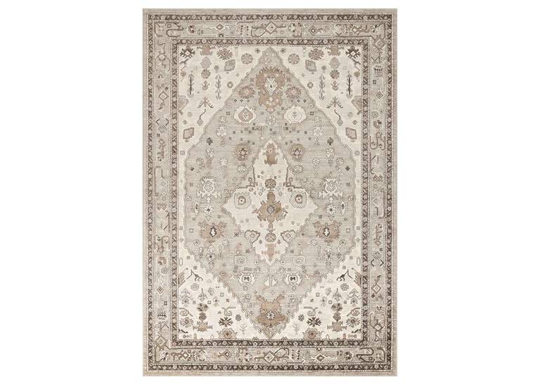 Faris Rug Grey Silver