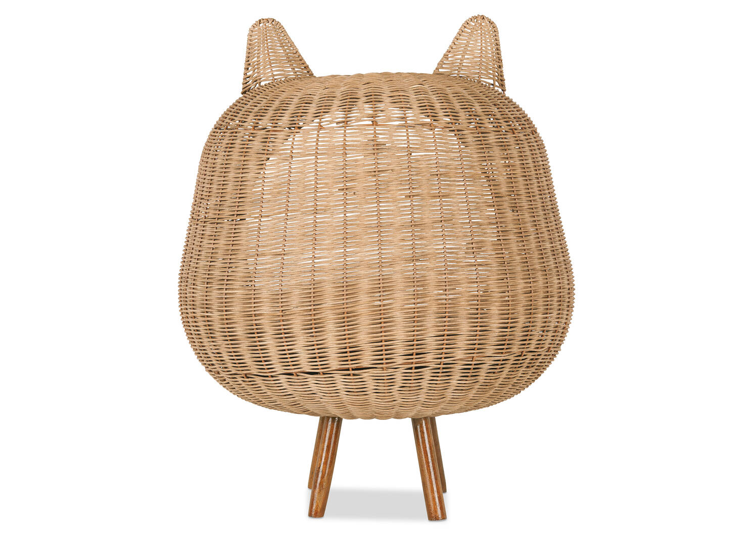 Maison pour chat ou chien en rotin Heidi