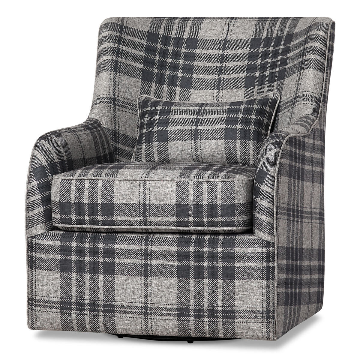 Coventry Swivel Armchair Marta Charcoal