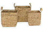 Panier moyen carré Constanza naturel