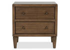 Sylvie 2 Drawer Nightstand -Idris Amber