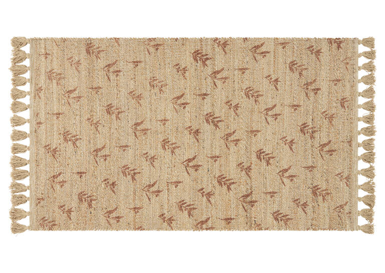 Ruth Jute Accent Rug 36x60 Terracotta | Urban Barn