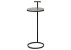 Table d'appoint Torres -nickel brut
