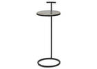 Torres Accent Table -Raw Nickel