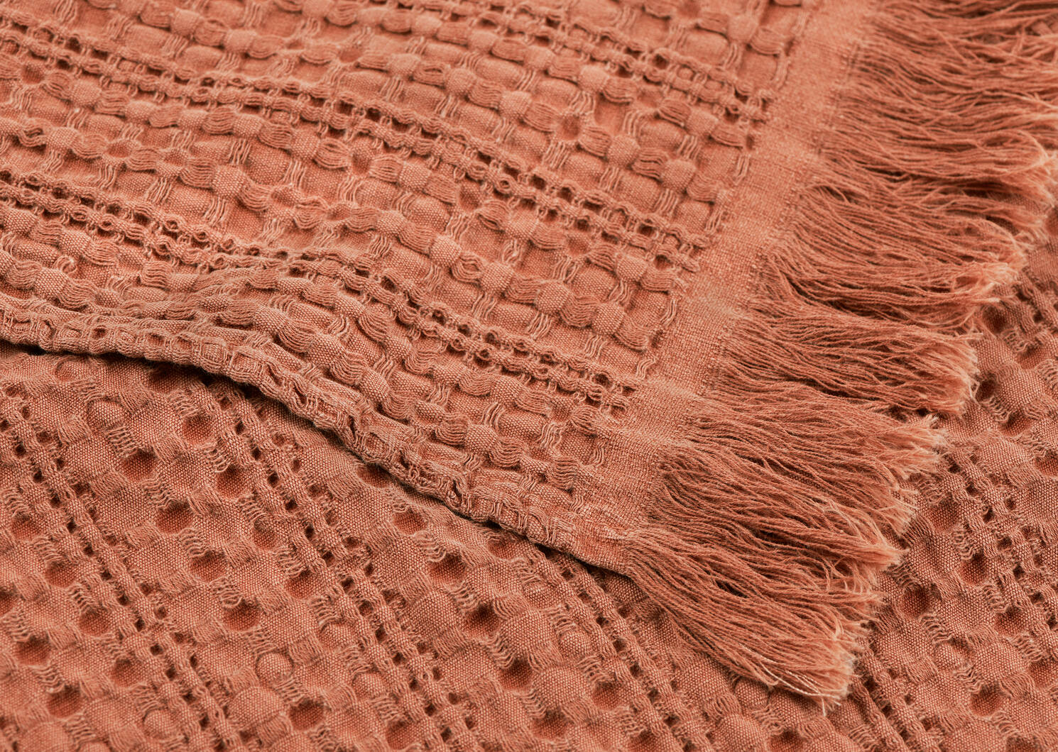 Moraga Throw Terracotta