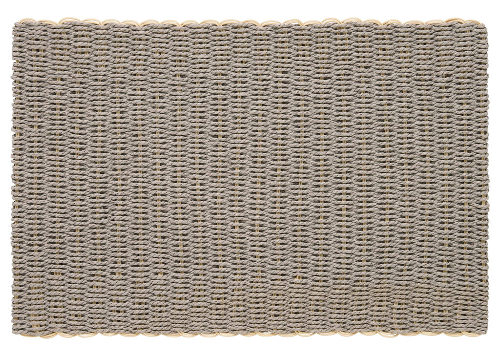 Napperon tissé Cali gris