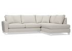 Tribeca Custom Sectional with Chaise Return