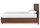 Tanner Storage Bed -Archie Walnut, KING