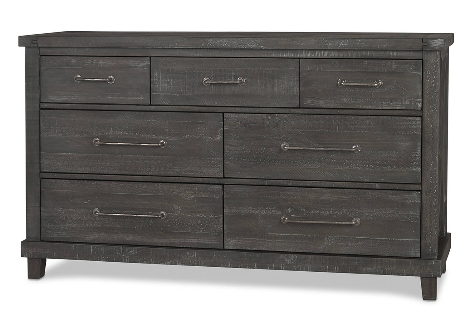 Ironside 7 Drawer Dresser -Smoke