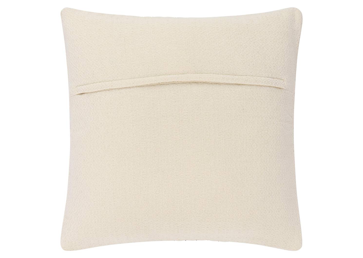 Coussin Brie 20x20 ivoire/pavé/ch. doré