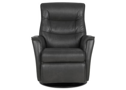 Fauteuil inc. cuir Paramount -Sol ard.