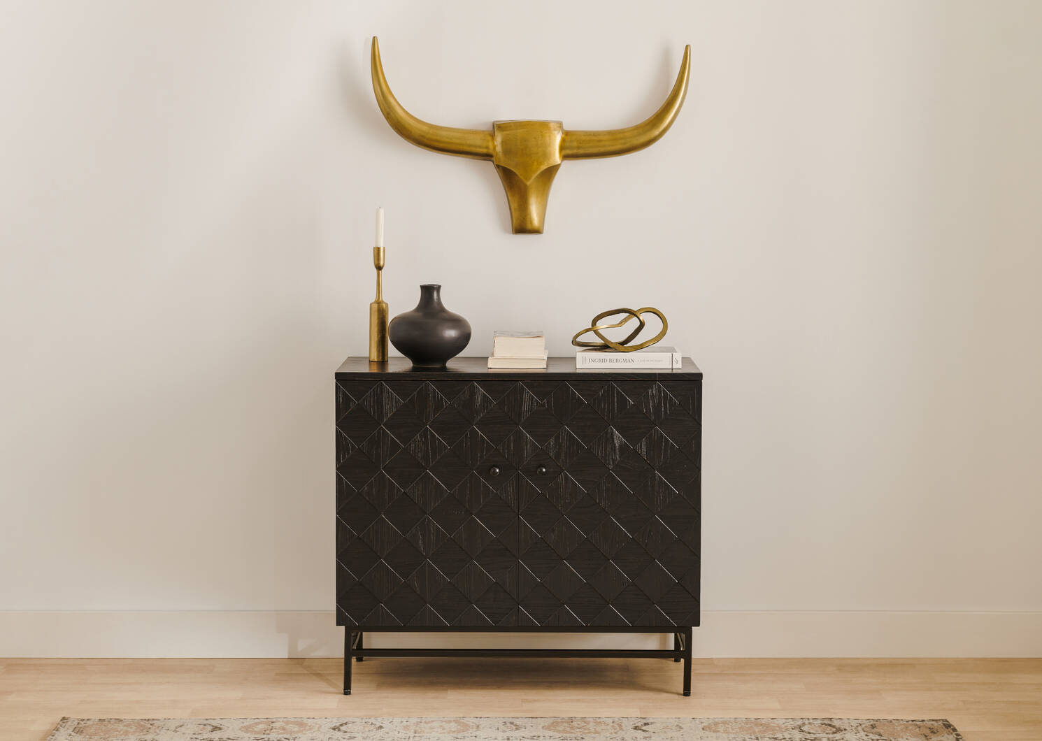 Déco murale tête de longicorne Longhorn