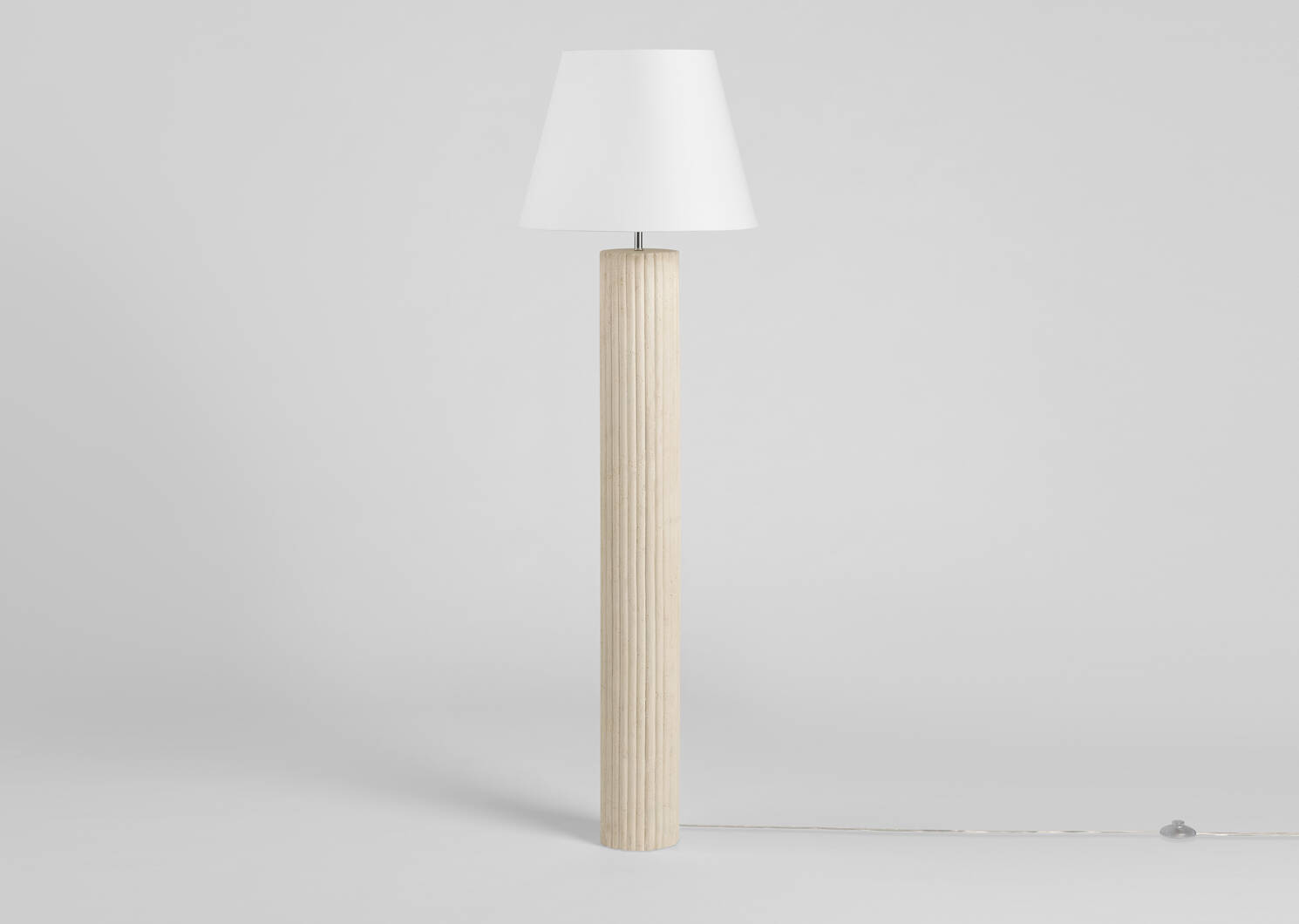 Minna Floor Lamp Ivory
